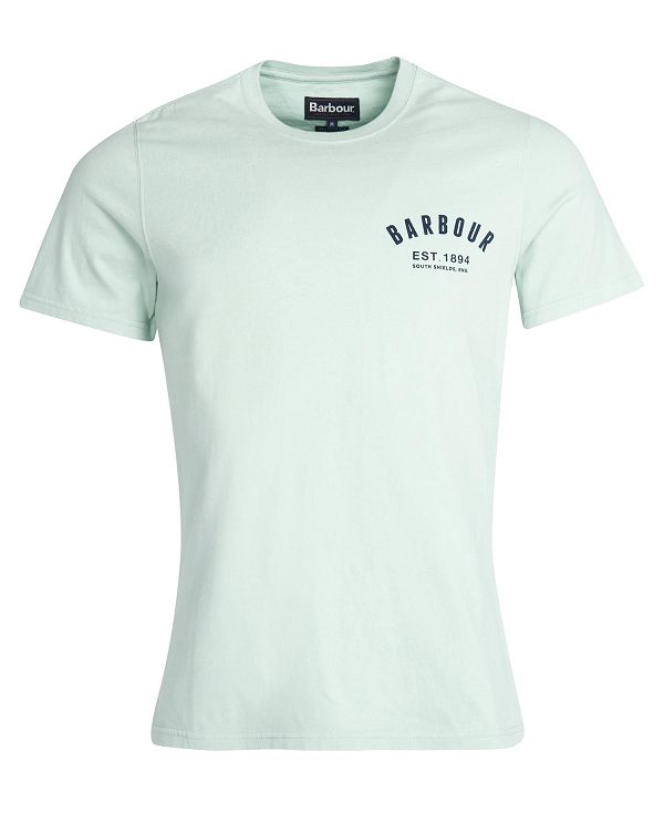 Barbour Preppy T-shirt μεντα | BABO88261