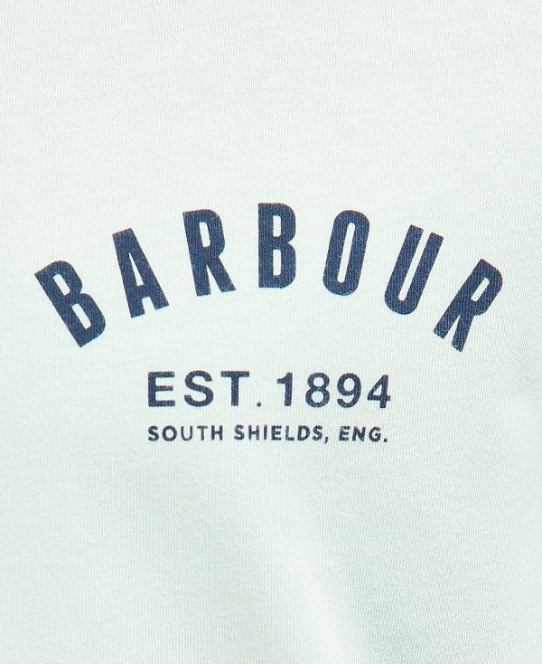Barbour Preppy T-shirt μεντα | BABO88261