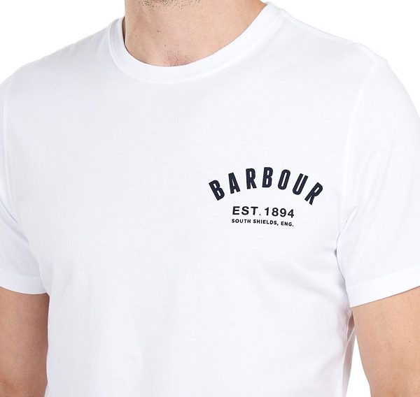 Barbour Preppy T-shirt ασπρα | BABO88263