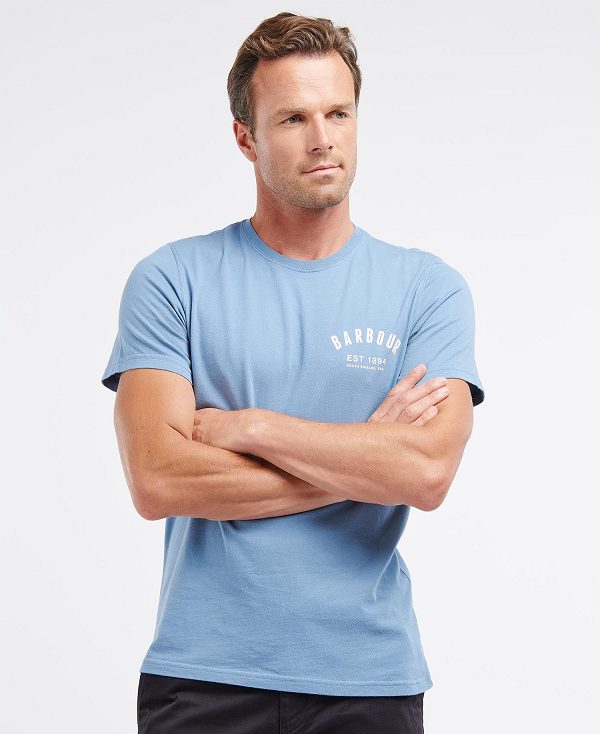 Barbour Preppy T-shirt μεντα | BABO88268