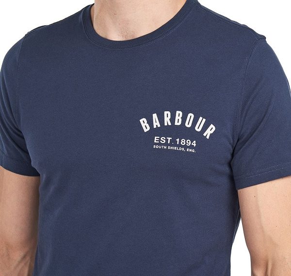 Barbour Preppy T-shirt σκουρο μπλε | BABO88272