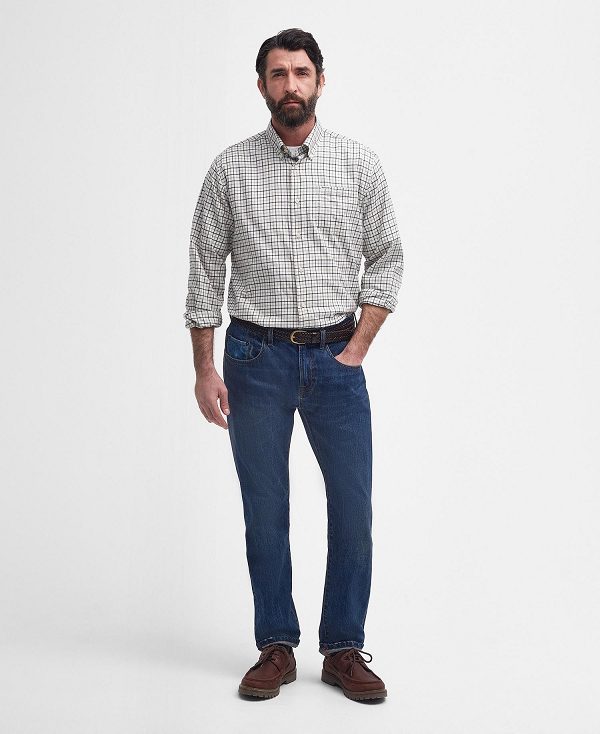 Barbour Preston Shirt γκρι | BABO87909