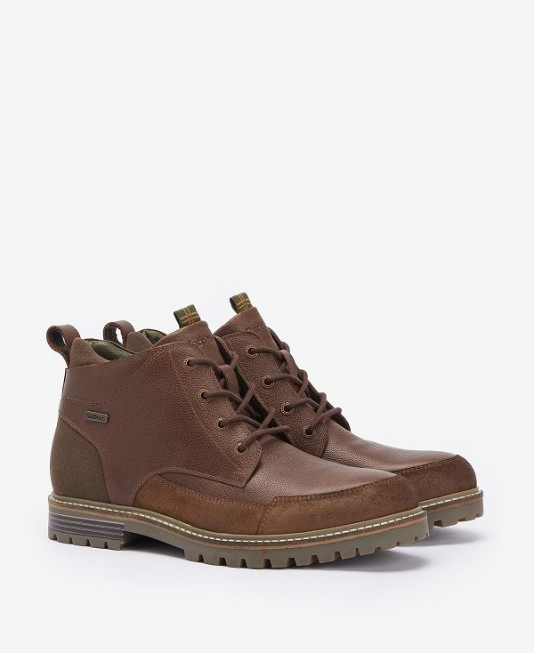 Barbour Quartz Derby Boots καφε | BABO88869