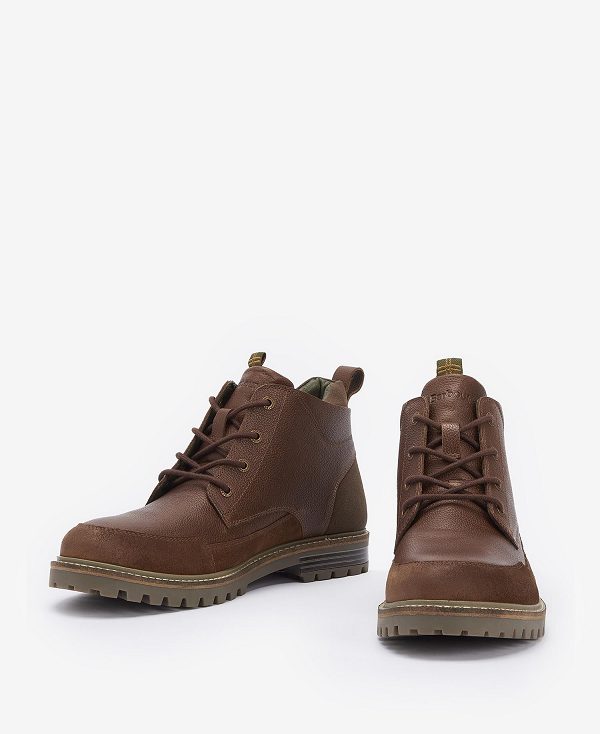 Barbour Quartz Derby Boots καφε | BABO88869