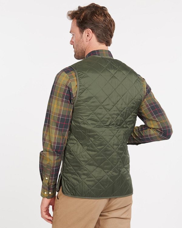 Barbour Quilted Zip-in Liner Ελιά | BABO87513