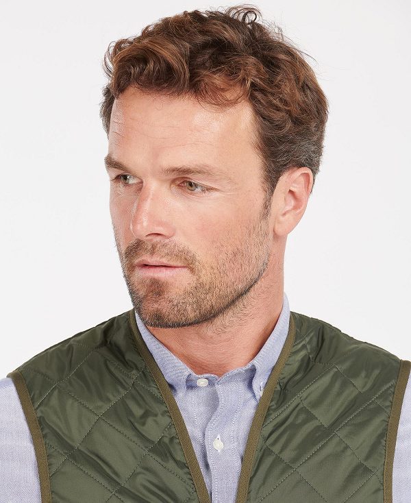 Barbour Quilted Zip-in Liner Ελιά | BABO87516