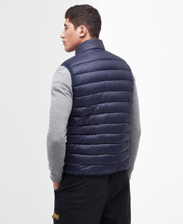 Barbour Racer Reed Gilet σκουρο μπλε | BABO87527