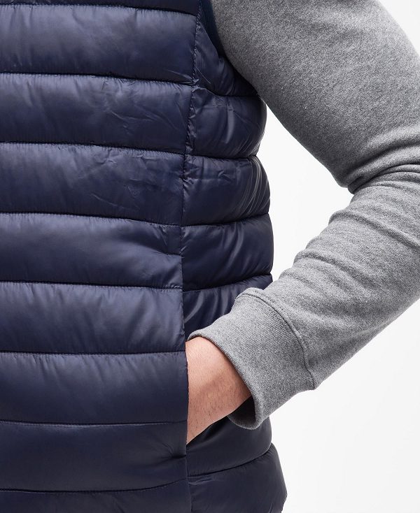 Barbour Racer Reed Gilet σκουρο μπλε | BABO87527