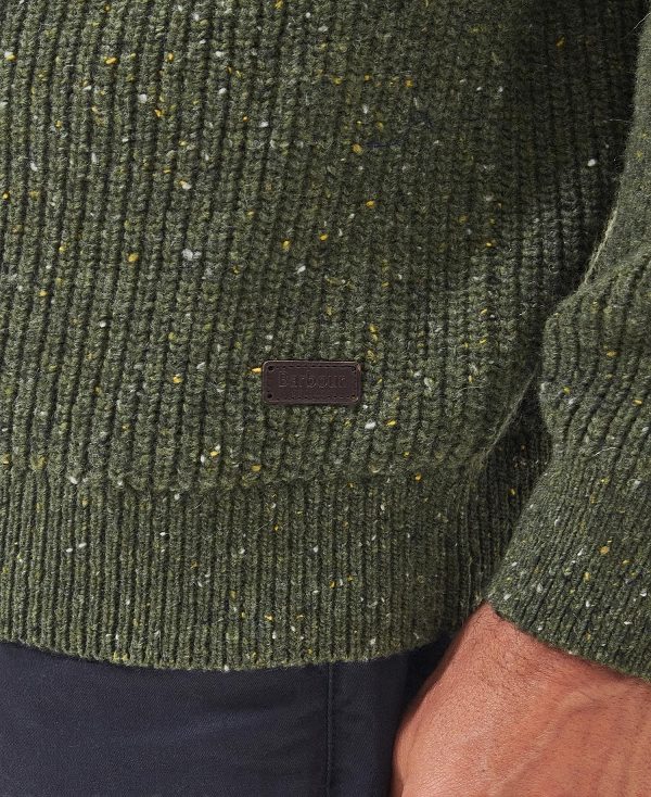Barbour Raisthorpe Crew Neck Jumper πρασινο | BABO88564