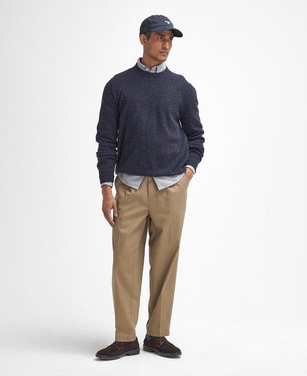 Barbour Raithwell Relaxed Trousers καφε | BABO88827
