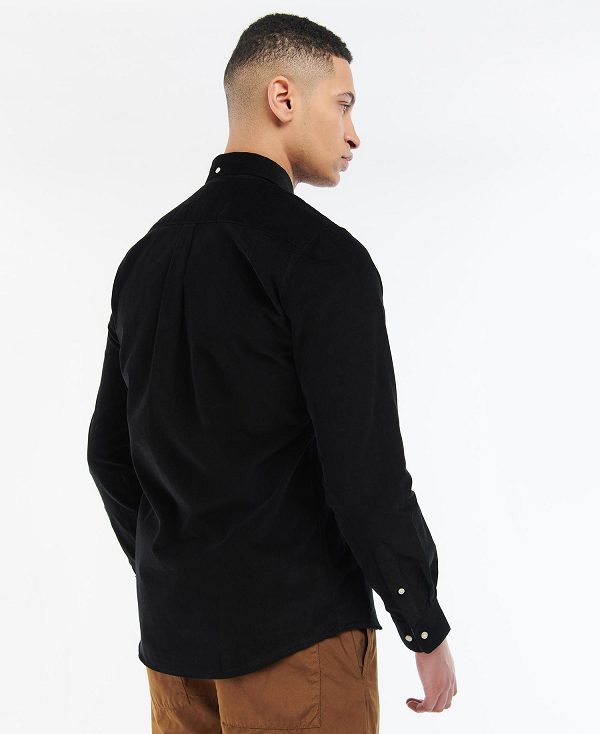 Barbour Ramsey Tailored Fit Shirt μαυρα | BABO87800