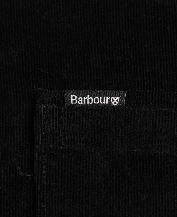 Barbour Ramsey Tailored Fit Shirt μαυρα | BABO87800