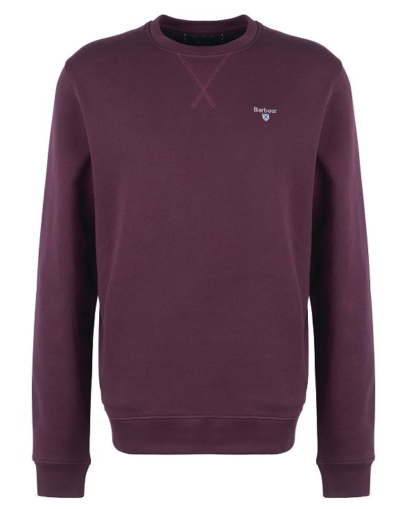 Barbour Ridsdale Crew-neck Sweatshirt μωβ | BABO88433