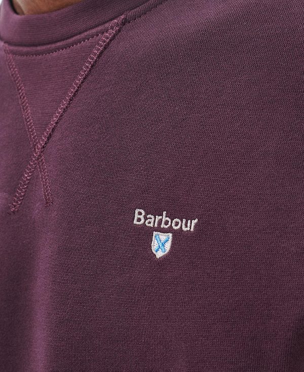 Barbour Ridsdale Crew-neck Sweatshirt μωβ | BABO88433