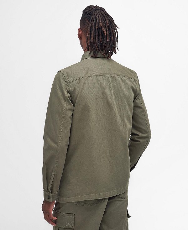 Barbour Robhill Overshirt πρασινο | BABO87676