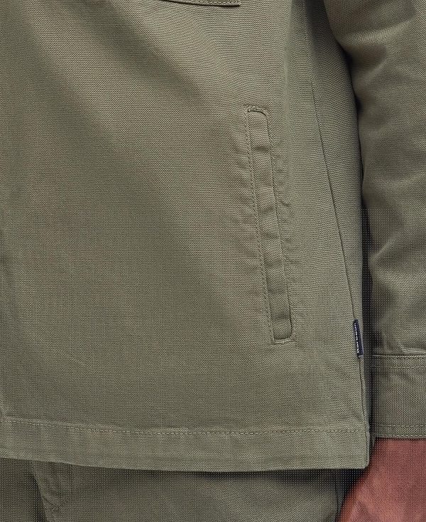Barbour Robhill Overshirt πρασινο | BABO87676