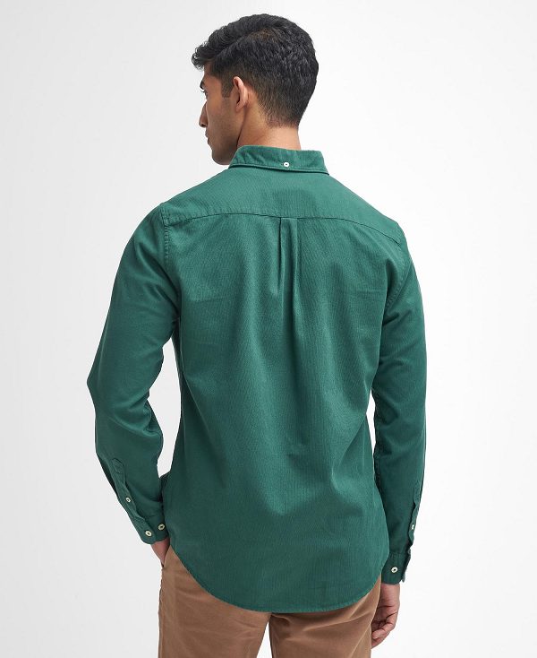 Barbour Romley Tailored Long-sleeved Shirt πρασινο | BABO87933