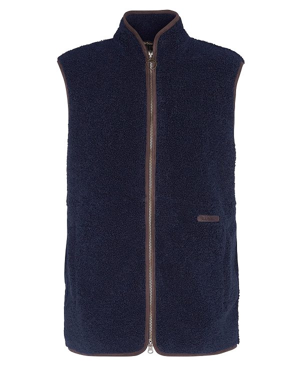 Barbour Rydal Fleece Gilet σκουρο μπλε | BABO88721