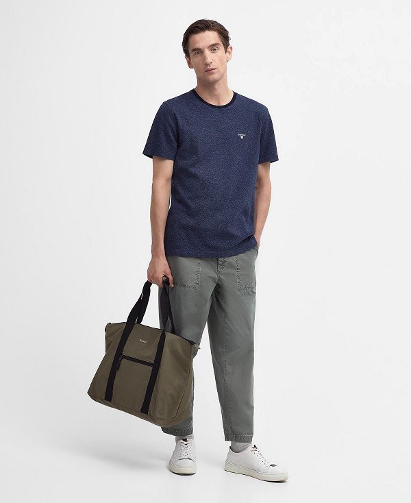 Barbour Sedhill T-shirt μπλε σκουρο | BABO88320