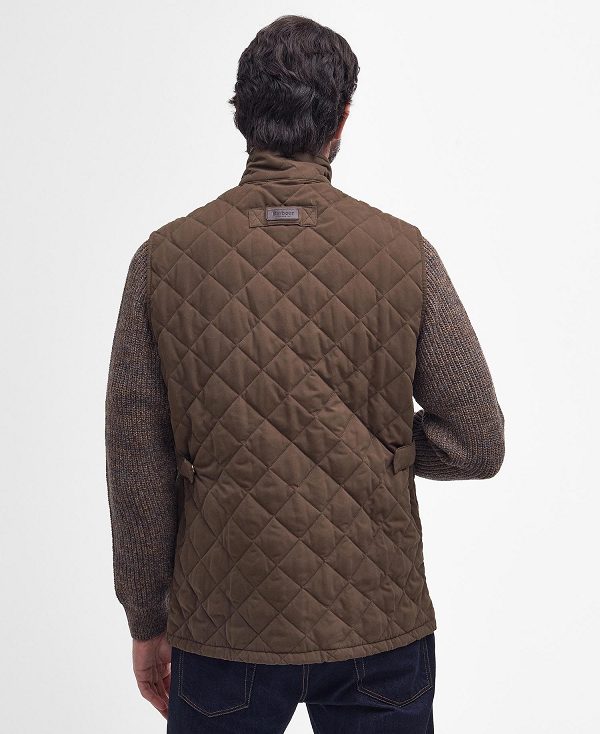 Barbour Shoveler Gilet Ελιά | BABO87531