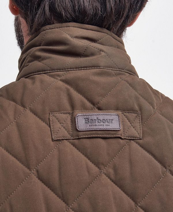 Barbour Shoveler Gilet Ελιά | BABO87531