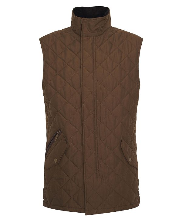 Barbour Shoveler Gilet σκούρο καφε | BABO87544
