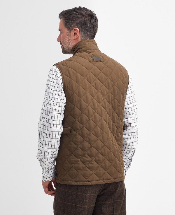 Barbour Shoveler Gilet σκούρο καφε | BABO87544