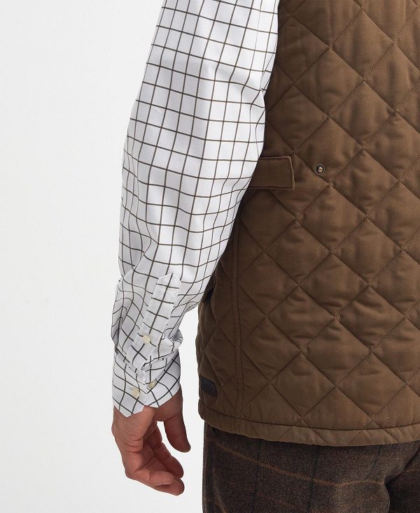 Barbour Shoveler Gilet σκούρο καφε | BABO87544