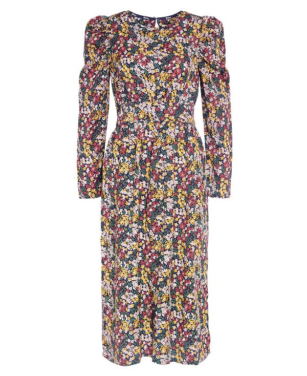Barbour Silverdale Midi Dress Πολύχρωμο | BABO89586