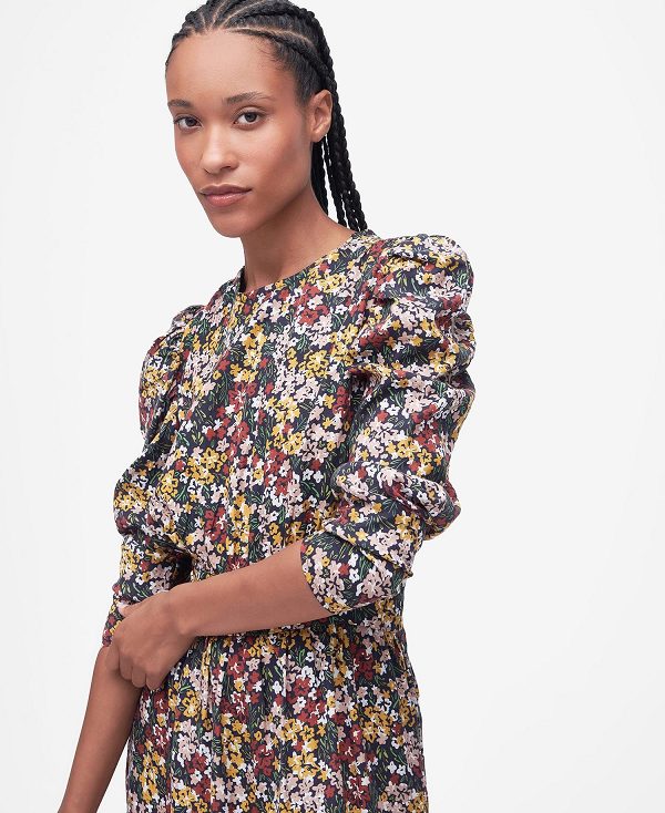 Barbour Silverdale Midi Dress Πολύχρωμο | BABO89586