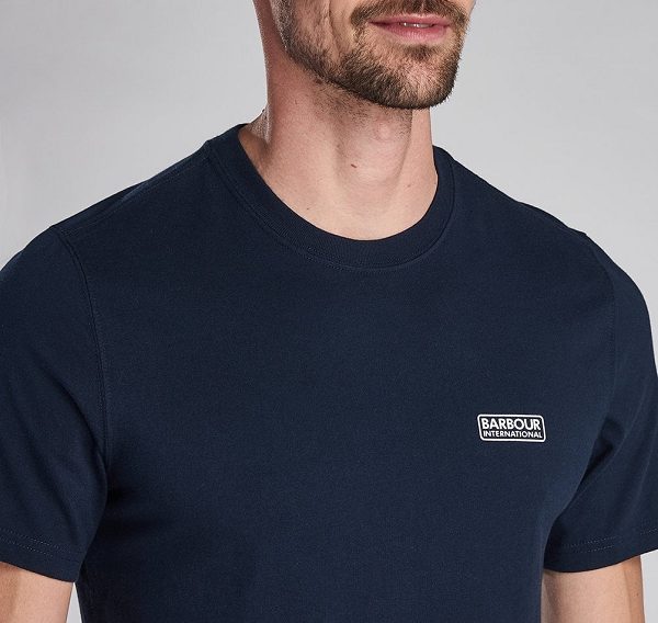 Barbour Small Logo T-shirt μπορντο | BABO88283