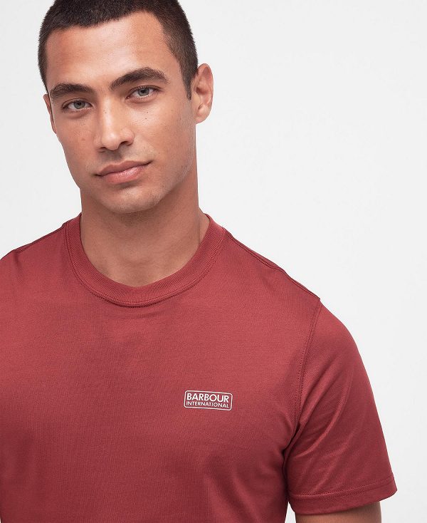 Barbour Small Logo T-shirt κοκκινα | BABO88297