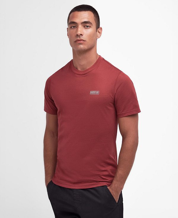 Barbour Small Logo T-shirt κοκκινα | BABO88297