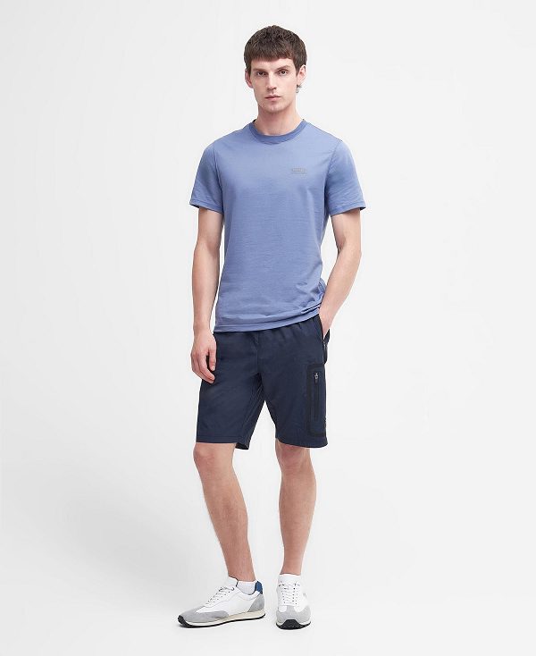 Barbour Small Logo T-shirt μπλε | BABO88299