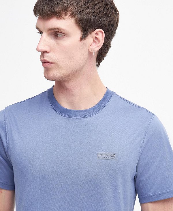 Barbour Small Logo T-shirt μπλε | BABO88299