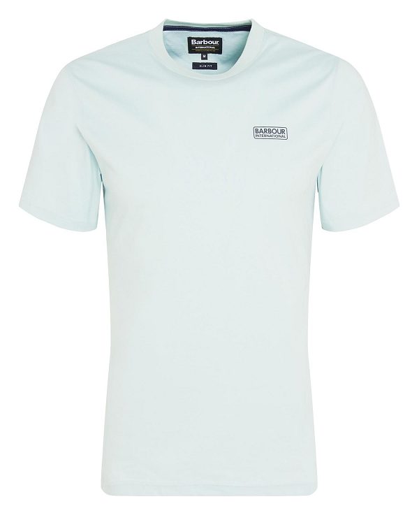Barbour Small Logo T-shirt μπλε | BABO88300