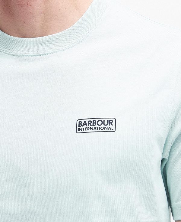 Barbour Small Logo T-shirt μπλε | BABO88300