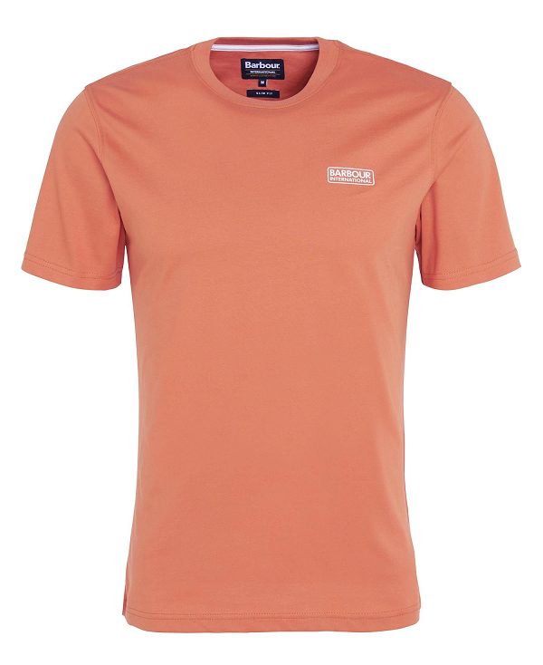 Barbour Small Logo T-shirt πορτοκαλι | BABO88301