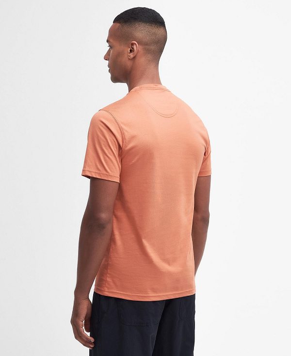 Barbour Small Logo T-shirt πορτοκαλι | BABO88301