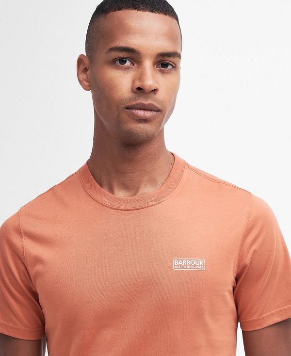 Barbour Small Logo T-shirt πορτοκαλι | BABO88301