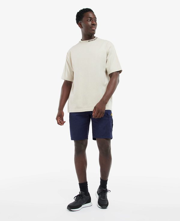 Barbour Smith Oversized T-shirt ασπρα | BABO88259