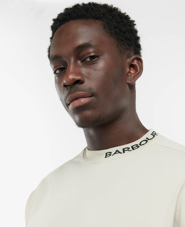 Barbour Smith Oversized T-shirt ασπρα | BABO88259