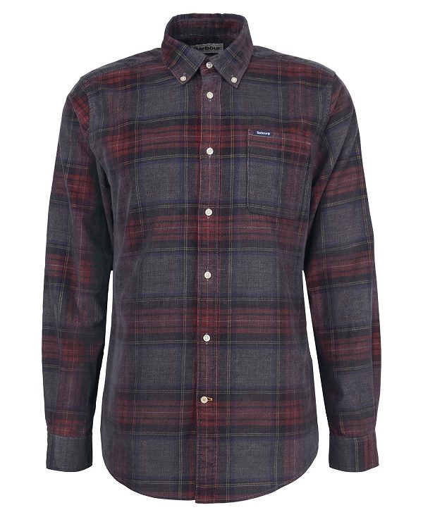 Barbour Southfield Tailored Shirt γκρι | BABO87804