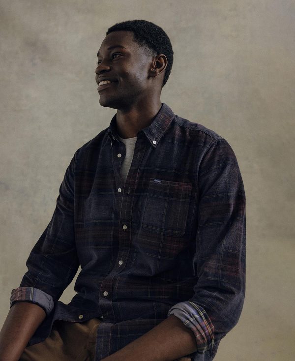 Barbour Southfield Tailored Shirt γκρι | BABO87804