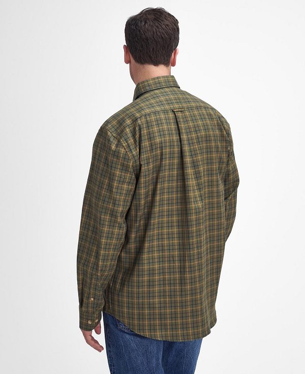 Barbour Sporting Regular Long-sleeved Shirt πρασινο | BABO87916