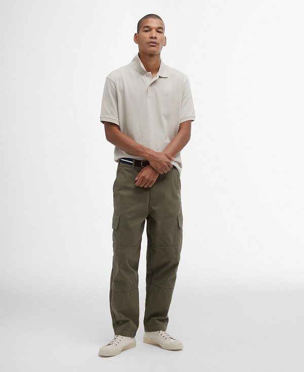 Barbour Sports Polo Shirt μπλε | BABO88141