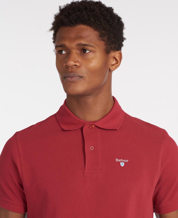 Barbour Sports Polo Shirt μπλε | BABO88144