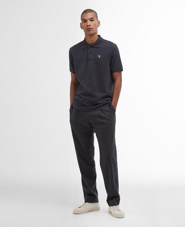 Barbour Sports Polo Shirt μπλε | BABO88148