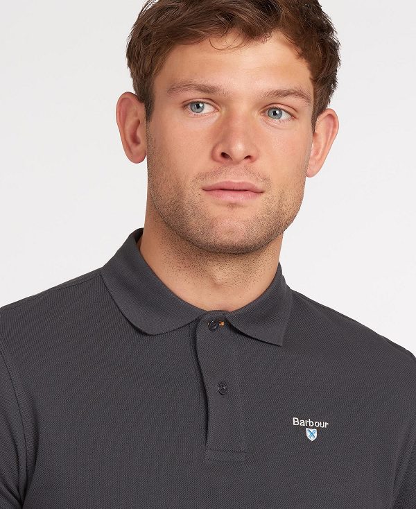 Barbour Sports Polo Shirt μπλε | BABO88148