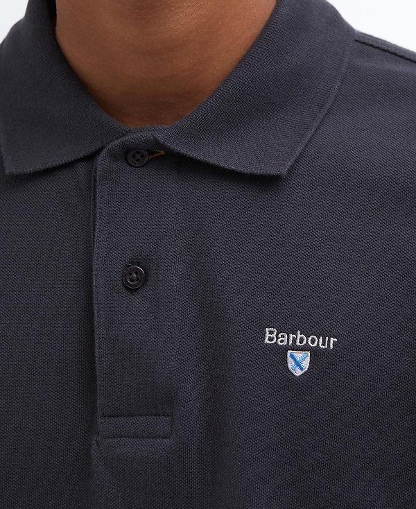 Barbour Sports Polo Shirt μπλε | BABO88148